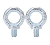 Boulons à œil, Boulons à œil, Boulons à œil, Anneau de Levage à Filetage Profond, 2 Pièces, Boulons en Acier au Carbone galvanisé (M20)