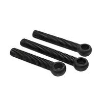 Boulons à œil en acier au carbone M5 M6 M8 M10 M12 M14 M16 M18 M20 Boulons à œil à anneau coulissant M6 M8 M10 M12 C0082 Q190 Q191 DIN444 UNI6058(40mm)