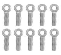 Boulons à œil en acier inoxydable, Boulon de lien d'anneau Fisheye en acier inoxydable, boulon à œil levage argent M8X20-60mm 10 pièces SS 304