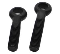Boulons à œil, GB798 M6 M8 M10 M12, boulon en acier au carbone noir, goujon, d'ancrage articulé, longueur 25-100 mm(M10 1pc,80mm)