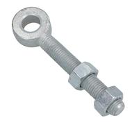 Boulons à œillet long + écrous réglables plaqués zinc 12 x 150 mm 1 pièce