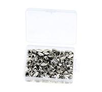 Boulons à rainure en T, 100 pièces/jeu, écrous coulissants M5, connecteurs de fixation enfoncer for profilés d'extrusion d'aluminium 2020