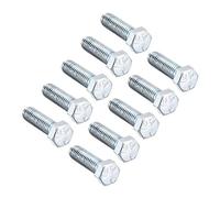 Boulons à tête hexagonale Acier au carbone 7/16 ”-14x1-1/2 pouces Fixation Grade 5 UNC 10pcs