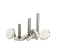 Boulons à tête hexagonale, Vis à oreilles en acier inoxydable 304 GB835, boulon de réglage à tête ronde moletée M3-M10, paquet de 106(1pc M10x40mm)