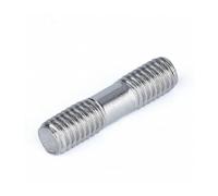 Boulons à tige filetée aux deux extrémités, Assortiment de boulons à tige filetée Double extrémité en acier inoxydable 316, M6-M12, 40mm-150mm(50mm M6 2pcs)