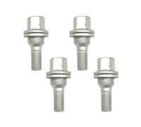 Boulons antivol Compatible Avec Peugeot Pour 206 1998-2016 Pour 207 2006-2016 Pour 208 2012-2018 4x M12x1.25 17mm Écrous Roue Vis Accessoires