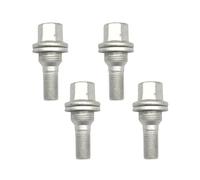 Boulons antivol Compatible Avec Peugeot Pour 407 2004-2010 Pour 1007 2005-2009 Pour 3008 2009-2016 4x M12x1,25 17 Mm Hexagonal Voiture Roue Écrous Vis Accessoires