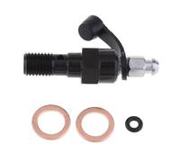 Boulons banjo et rondelles pour étrier de frein de moto Maître cylindre M10 X1,25/M10 x 1,0 mm Durable (noir 1,25 mm)