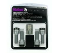 Boulons Antivol SUB (Noir) M12X1.5, Embase Conique, Longueur de la Tige 36,3 mm, Longueur Totale du Boulon 61,0 mm, Ouverture de la Clé 17 mm, Diamètre de la Clé 25,8 mm