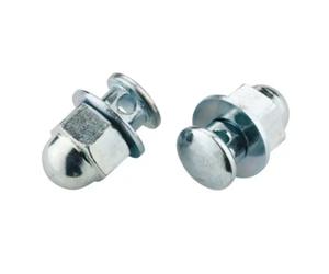 Boulons d'ancrage Jagwire Workshop 6mm Anchor Bolt (x25) Argenté