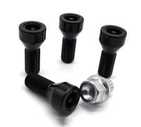 Boulons D'automobile Compatible Avec BMW Pour 128i 2008 2009 2010 2011 2012 Pour 318i 1991 1992 1993 1994 1995 1996 1997 1998 4x Boulons Roue Voiture Écrous