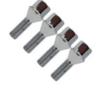 Boulons D'automobile Compatible Avec BMW Pour E63 2002-2010 Pour E60 2001-2009 4 Pièces Boulons Roue Pneu Voiture Écrous Cosse Goujons Accessoires Remplacement