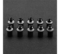 Boulons De Carénage pour Moto pour H&Onda pour CBR650R, pour CBR 900, 929, 954, RR, CBX 1000, 550, 650, 750 E, F, M5, Écrou De Fixation Écrous de carénage(Noir)