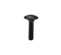 Boulons de carrosserie, acier inoxydable 304 noir M3 M4 M5 M6 M8 M10 M12, boulons de carrosserie à tête ronde et à col carré(M8x35mm 5pcs)