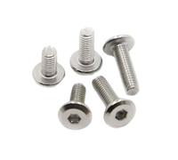 Boulons de connexion for armoire, 5/10/20 pièces, en acier inoxydable 304, à tête hexagonale, à tête plate, for meubles, M3/4/5/6/8(M4 20pcs,5mm)