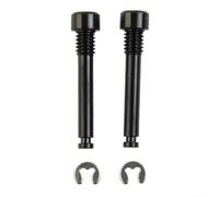Boulons de fixation de frein à disque en alliage avec douille hexagonale de 3 mm pour modèles de frein SRAM y compris G2 R, G2 et Code C (Noir)