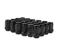 Boulons de jante Compatible avec Ford pour Mustang 1964 1965 1966 1967 1968 1969 1970-2014 Écrous de roue de voiture M12x1.5 Écrou de roue noir