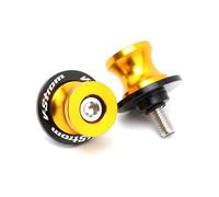 Boulons de l'essieu arrière et du bras oscillant Pour V Strom Vstrom Dl 250 650 1000 1050 Vis coulissantes pour bras oscillant 8 mm Support Accessoires motos(Gold)