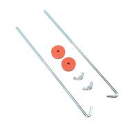 Boulons de maintien de la batterie,Kit de maintien de la batterie,Boulons de batterie à crochet en J,Boulons de maintien de la batterie,Accessoires de batterie de rechange pour l'automobile