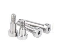 Boulons de meubles, vis à tête hexagonale, métalliques, 10 pièces M3 M4 en acier inoxydable 304, six pans creux, roulement rouleaux, boulon haute résistance(18mm,D5M4 x10pcs)