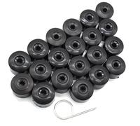 Boulons de moyeu Compatible Avec VW Pour EOS 2006-2016 20pc 28mm Écrou De Roue Boulon Caches Ensemble Roues Rondes Centre Pneu Bouchon À Vis
