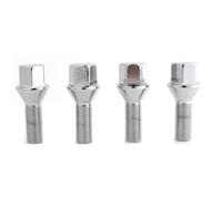 Boulons de Moyeu Roue Compatible Avec Jeep Pour Renegade 2015-2018 Pour Cherokee 2014-2019 Pour Compass 2017-2019 Voiture M12 × 1,25 Roue Écrou 28 Mm Carbone Acier