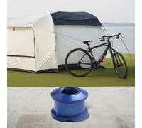 Boulons de pédalier de vélo en alliage d'aluminium avec filetage fin pour une performance fiable et une installation facile (clou double disque rouge)