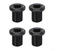 Boulons de plateau pour vélos de route en alliage Ti M8 10 mm, compatibles avec UT6800, R8000, R9100, DA9000, 4 pièces (doré)