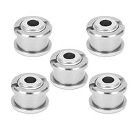 Boulons de Plateau Simples, boulons d'anneau de chaîne de vélo de Montagne Pratiques à Utiliser pour Les vélos de Montagne(Argent)
