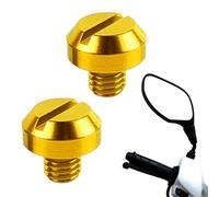 Boulons De Rétroviseur De Moto,Vis De Rétroviseur De Moto Conception | Miroir de moto Ensemble d'accessoires de prise universelle pour les voyages en plein air, la vie