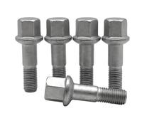 Boulons de Roue Compatible Avec Benz Pour R129 R170 R171 S210 5 Pièces Écrous De Boulons De Roue De Voiture 0009901007 0009904807 1244000070 M12 × 1,5 60MM Écrous De Moyeu De Roue