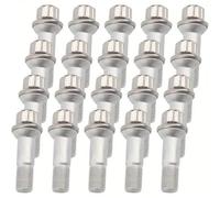 Boulons De Roue Compatible Avec Benz Pour S Class W222 W223 2020 Lot De 20 Écrous Jantes En Alliage Rondelles Coniques Pièces Automobiles OEM：0009905407