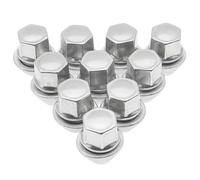 Boulons de roue Compatible avec Ford pour KA 1996 1997 1998 1999 2000 2001-2008 19MM boulon goujon écrou de pneu roue en acier allié M12x1.5