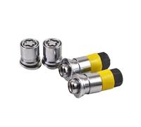 Boulons de roue Compatible avec Land pour Rover pour Freelander 1 les modèles Écrous de verrouillage pour jantes en alliage d'acier M14 x 1,5