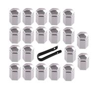 Boulons de Roue Compatible Avec Opel, 20 Pièces, 17mm, Couvercles De Boulons D'écrou De Roue De Voiture, Capuchons De Vis De Moyeu, Pièces Modifiées