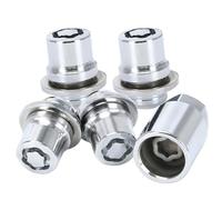 Boulons de Roue Compatible Avec Toyota Pour Highlander 2006-2026 Pour Matrix. 2003-2008 Pour Sienna 2004-2026 M12 X 1.5 4 Écrous + 1 Clé 33MM Écrous Roue Boulons 0027600900