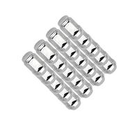 Boulons de Roue Compatible Avec Volvo Pour 140 1966-1975 Pour 240 1974-1993 Pour 164 1968-1974 20X Voiture Acier Roue Écrou Chrome Pièces Détachées Accessoires