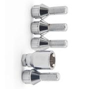 Boulons De Roue Écrous Compatible Avec BMW Pour E81 E82 E87 1981-2010 4 Pièces Vis Pneu Voiture Boulons Roue Goujons Cosse Écrous Accessoires Remplacement