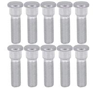 Boulons de roue M12 x 1,5 - Boulons de fixation pour essieu arrière - Argenté - Pour Corolla Verso, Auris, Yaris, Avensis, Supra Camry, Celica, RAV, Hilux, Land Cruiser, Prius, CT GS IS LS NX RX