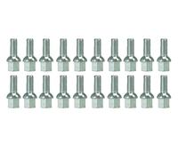 Boulons de roue M14 x 1,5 compatibles avec Audi A6 4B 4F A8 4D 4E TT RS 8J RS6 RS4 Argenté