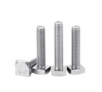 boulons de type T, Vis à tête carrée en acier inoxydable 304 GB35 M5-M10(M6(5Pcs),45mm)