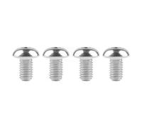 Boulons de vélo en titane M5x8 M5x10 M5x12 M5x15 mm - Vis hexagonales intérieures à tête ronde légères for porte-bidon(Titanium,20mm)