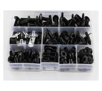Boulons d'écrous d'alimentation en carburant Kit Complet De Boulons De Carénage Moto Pour CBR600RR 2003 2004 2005 2006 Vis Rondelles Écrous De Fixation(Noir)
