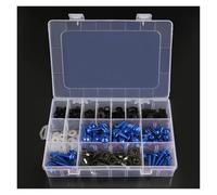 Boulons d'écrous d'alimentation en carburant Kit De Boulons De Carénage Fixations De Carrosserie Vis Et Écrou Pour K1200S K1300 K1300GT K1300R K1300S K1600b K1600GT K1600GTL(BLEU)