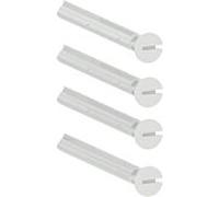 Boulons d'espacement Geberit Type 40 246157001, jeu de 4 pièces, pour commande d'urinoir