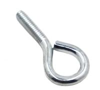 Boulons d'expansion d'ancrage mural, M3-M10, vis à œil de mouton en acier au carbone zingué, crochet fermé avec anneau de levage, boulon à œil en corne de mouton(M6 5pcs,8mm)