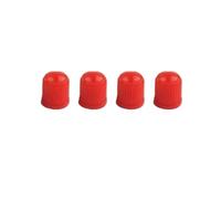 Boulons Écrous Moto Bouchon Valve Universel En Plastique Couvercle Tige D'air Pneu Roue Bouchons Valve Pneu Anti-poussière Pour Motos Voiture(Red 4pcs)
