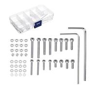 Boulons En Acier À Douille Hexagonale Pour Vis À Tête Jeu D'écrous Plateau Tournant Général Cartouches De Tête Ensemble D'outils De Outil De Bricolage Pour Hommes