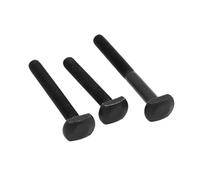 Boulons en T-Slot Vis à tête cylindrique filetée en acier au carbone M6, M8, M10, M12, forme de T, for machine poinçonner, fraiser, filetage complet ou partiel(20mm,M10 1pc)