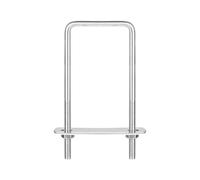 Boulons en U carrés M6/M8/M10 en acier inoxydable 304 avec écrous et plaques, for remorque de bateau(112mm 150mmtall M8)